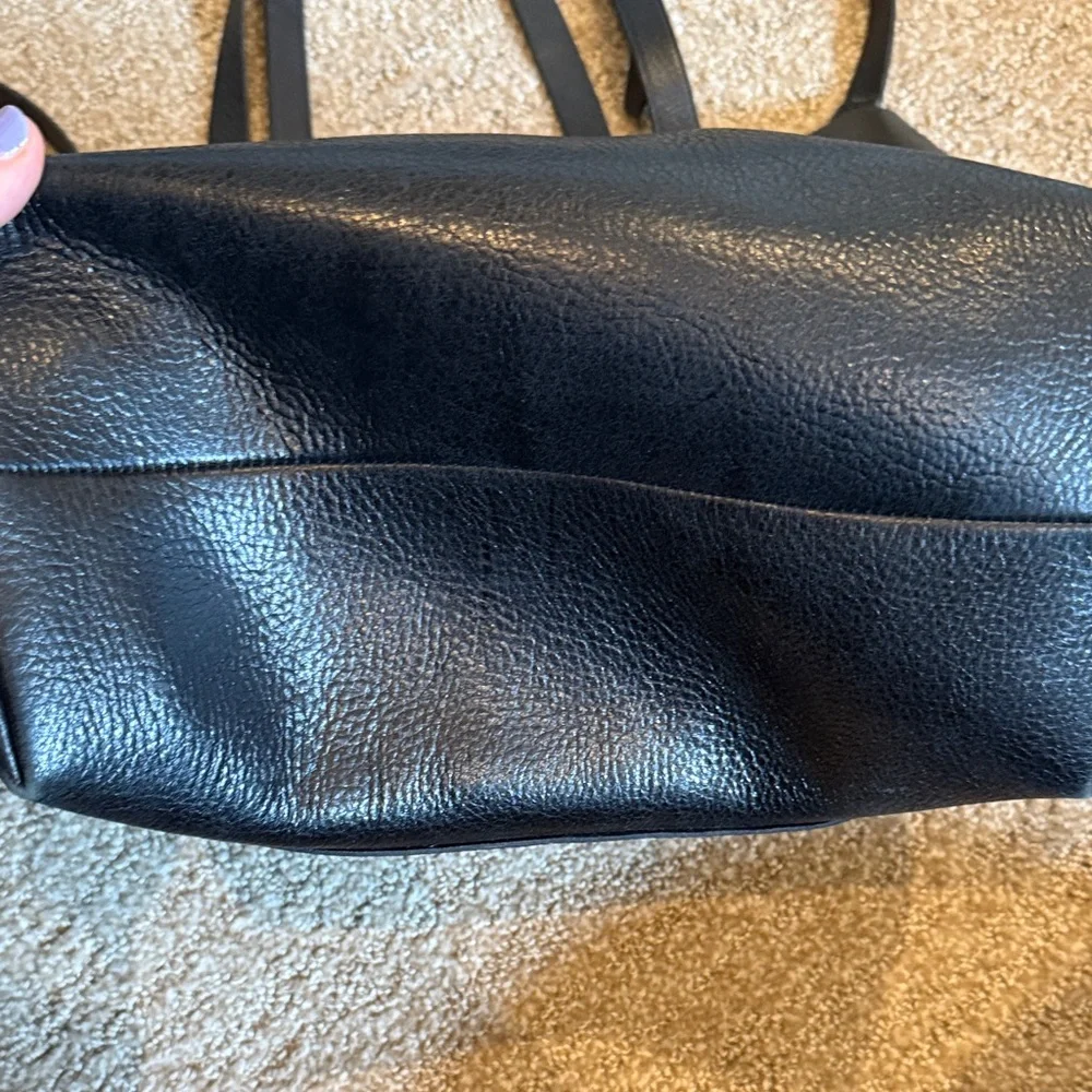 Madewell Black leather Transport Tote Bag - Picture 6 of 6